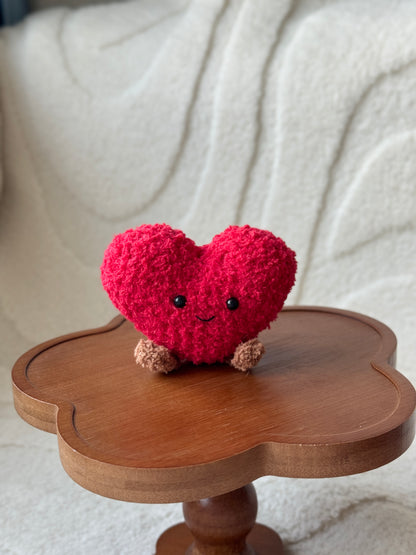 Crochet Red Heart Plush | Inspired by Jellycat Amuseable Heart