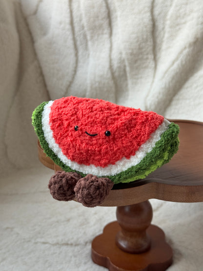 Crochet Watermelon Plush – Cute & Cuddly Amuseable Fruit