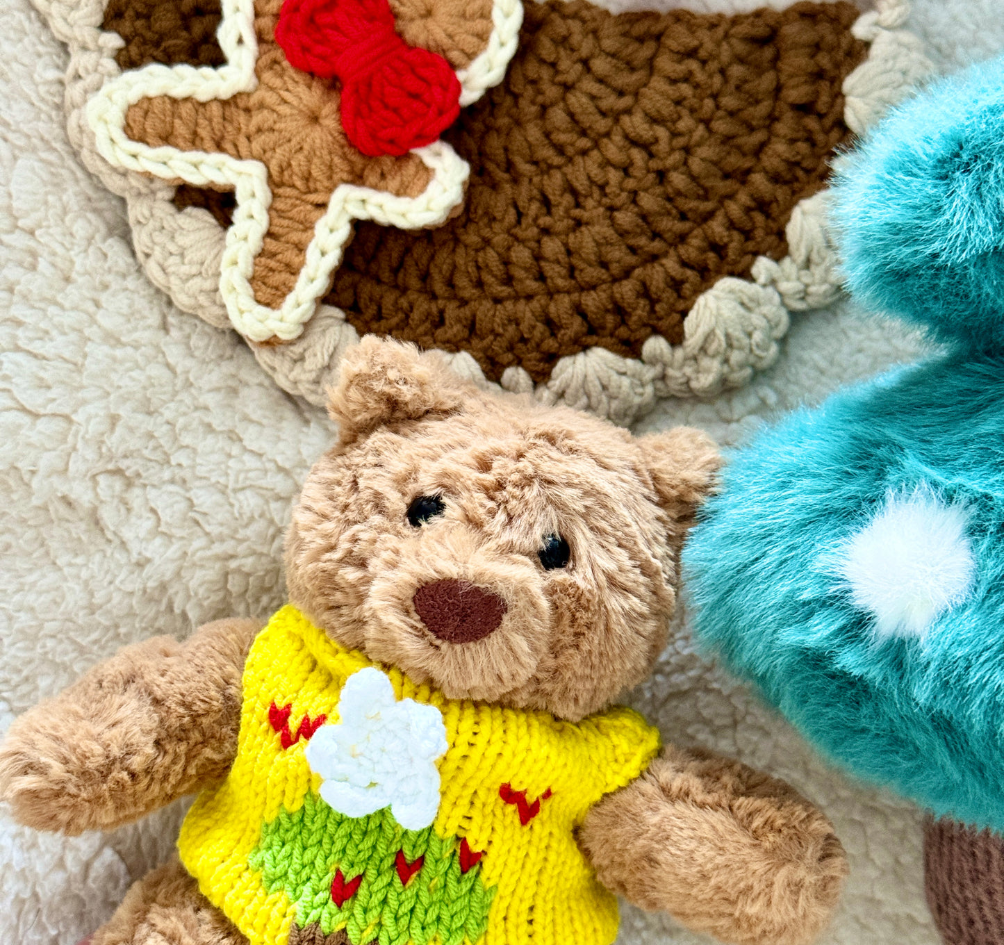 Christmas Tree Themed Jumper for Jellycats